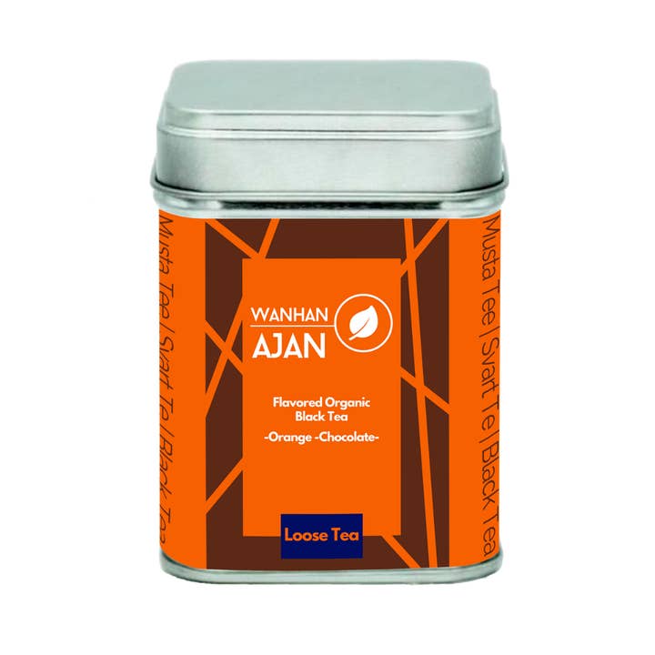 Tè sfuso all'arancia e cioccolato biologico WA 100g per la vendita all'ingrosso da parte di Ihana Luonto Pro
