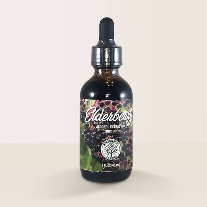 Elderberry Tincture - Single Extraction for wholesale by Northwoods Tea & Herb LLC