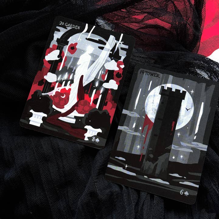 Vermilion Collection - Wholesale Tarot Cards - Blood Nightmare Lenormand3