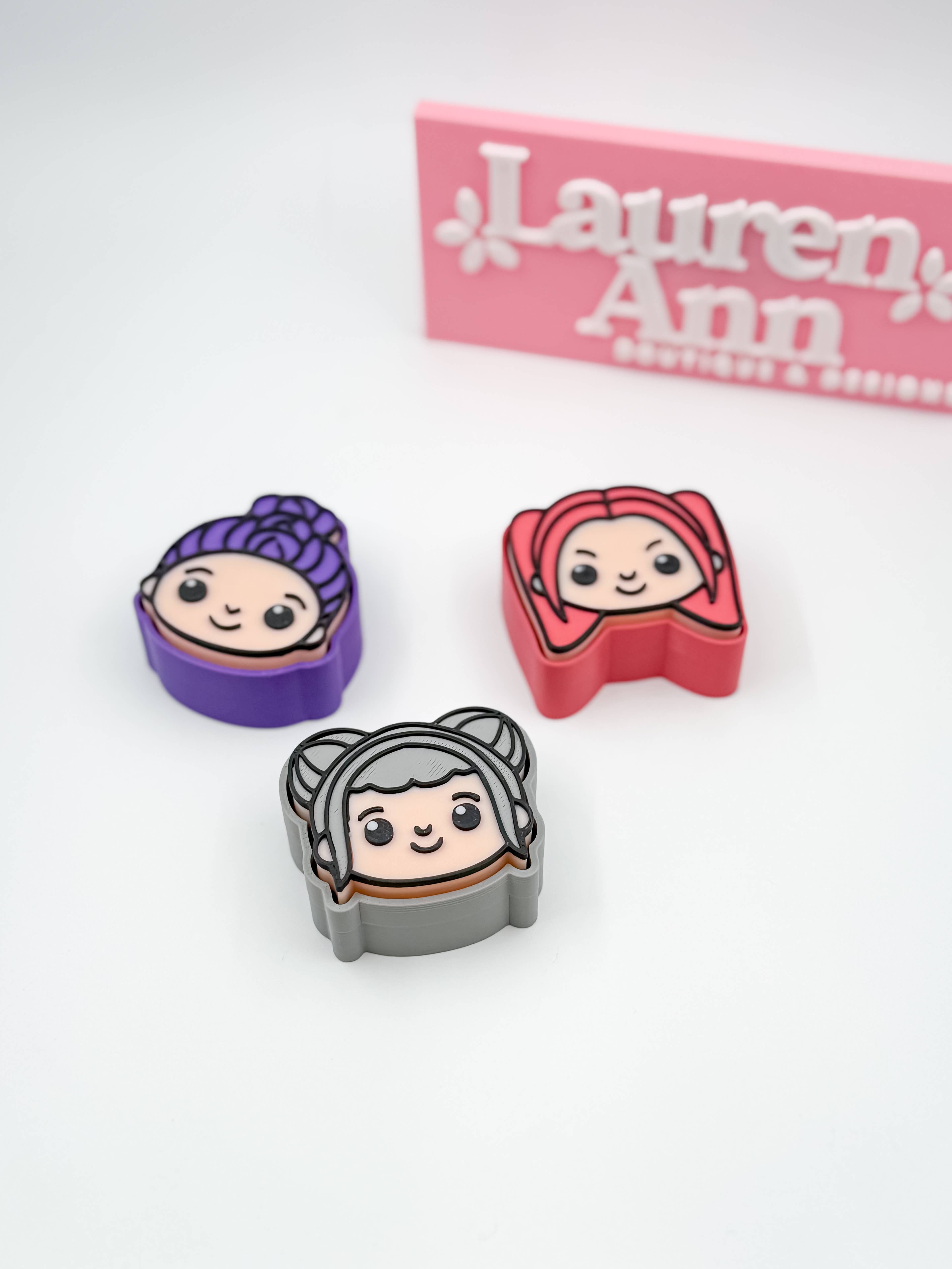 Lauren Ann Boutique & Designs - Wholesale Fidget Toy - Kids - 3D Printed Keyboard Clicker Fidgets – KPop Demon Hunters1