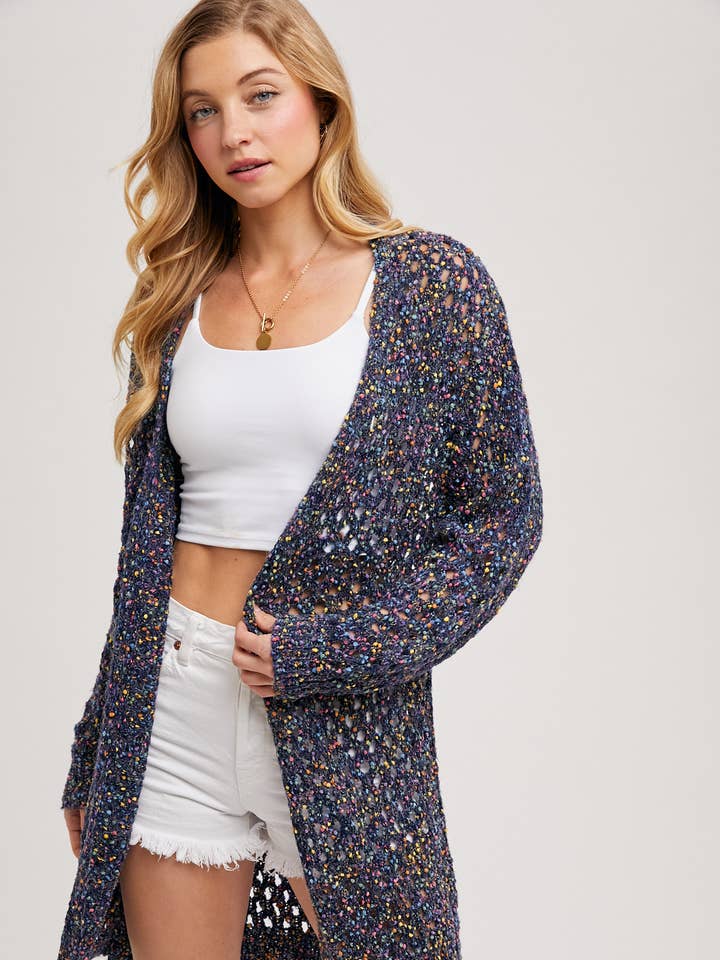 OFFENER STRICKCARDIGAN für den Großhandel von Bluivy