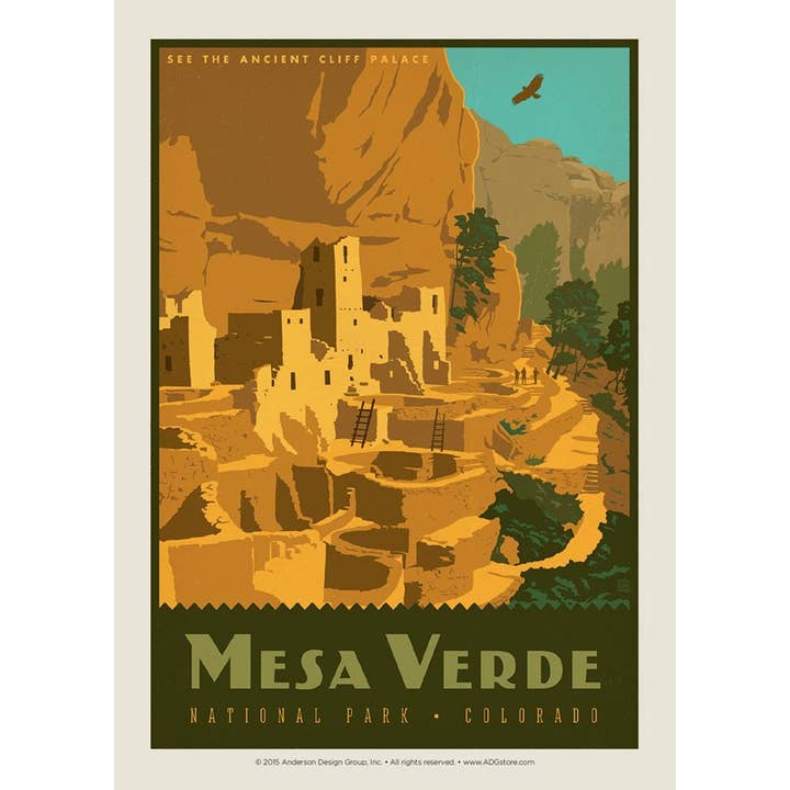Tourist Courts - Wholesale Postcard - Mesa Verde Postcard