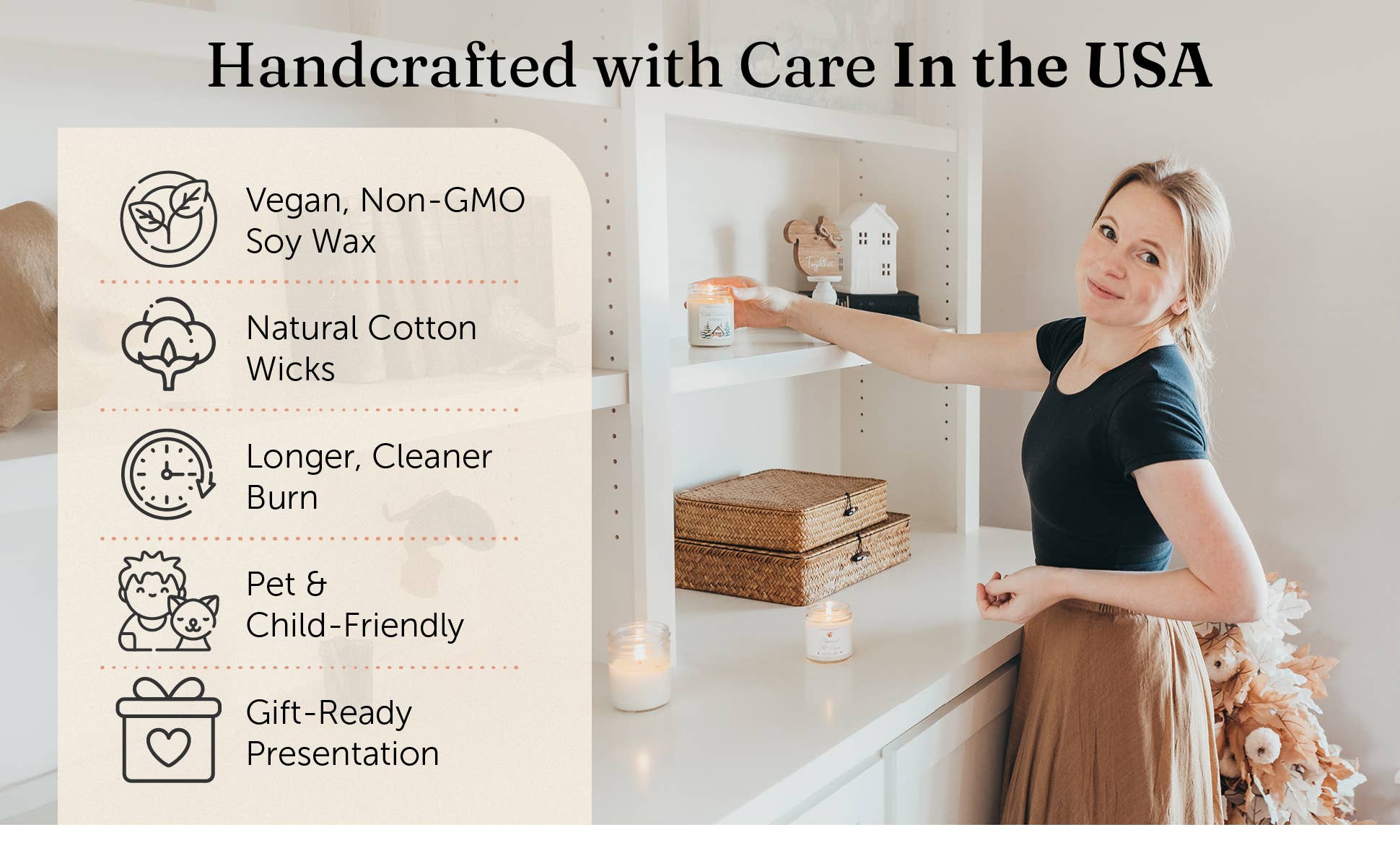 THE DANCING WICK CANDLES - Wholesale Jar/Filled Candle - Difference Maker Candle  / Coach, Teacher, Co-worker Gift6