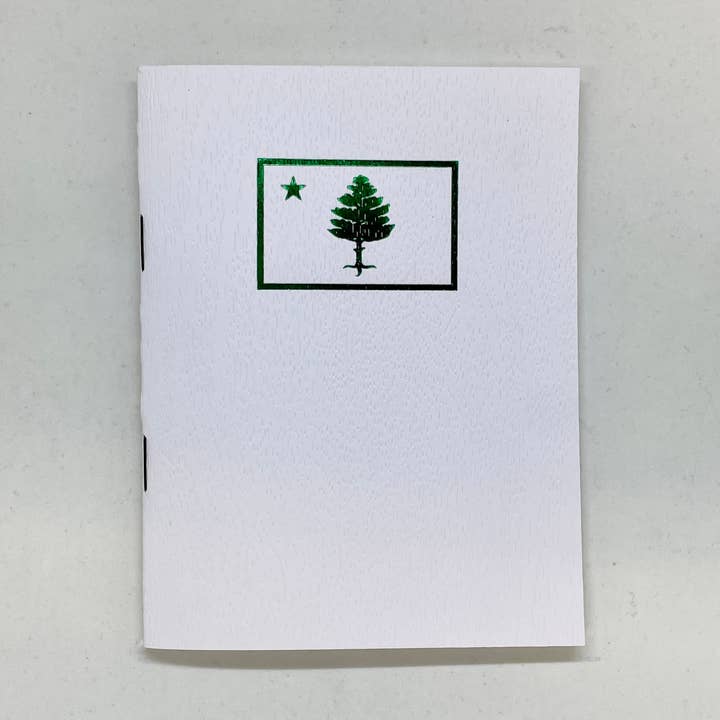 Libro de Registro de la Bandera de Maine (Edición Limitada de Portada) para venta al por mayor de Big Wheel Press