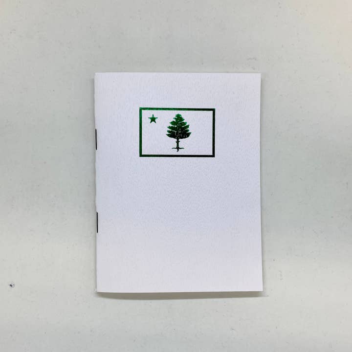 Journal du Drapeau du Maine (Couverture Édition Limitée) pour la vente par Big Wheel Press