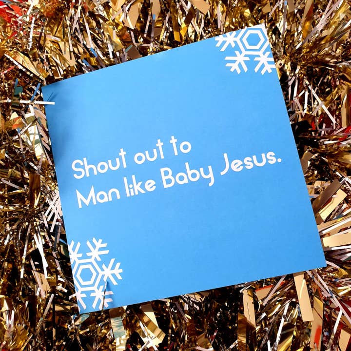 Jesuskind Karte für den Großhandel von Streetgreets