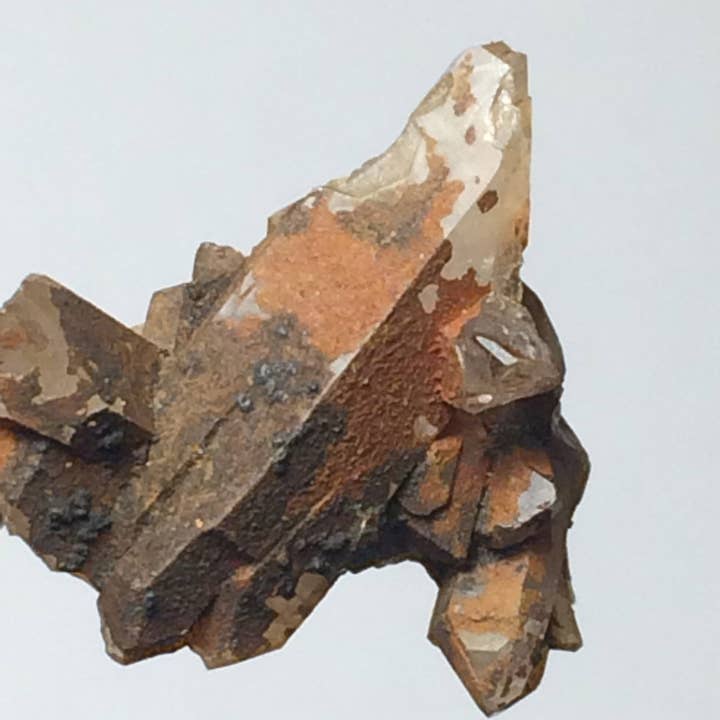 Wildheart Crystals - Wholesale Spiritual Stone/Crystal - Golden Healer Quartz Crystal Cluster with Metals1