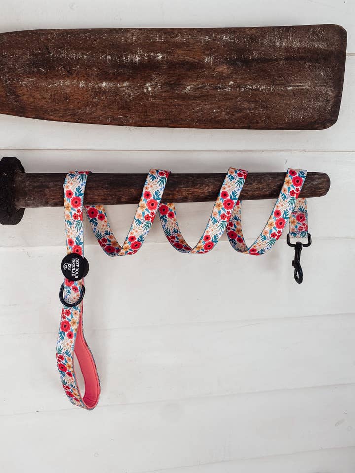 Malibu Bloom Leash for wholesale by Not Your Regular Pet