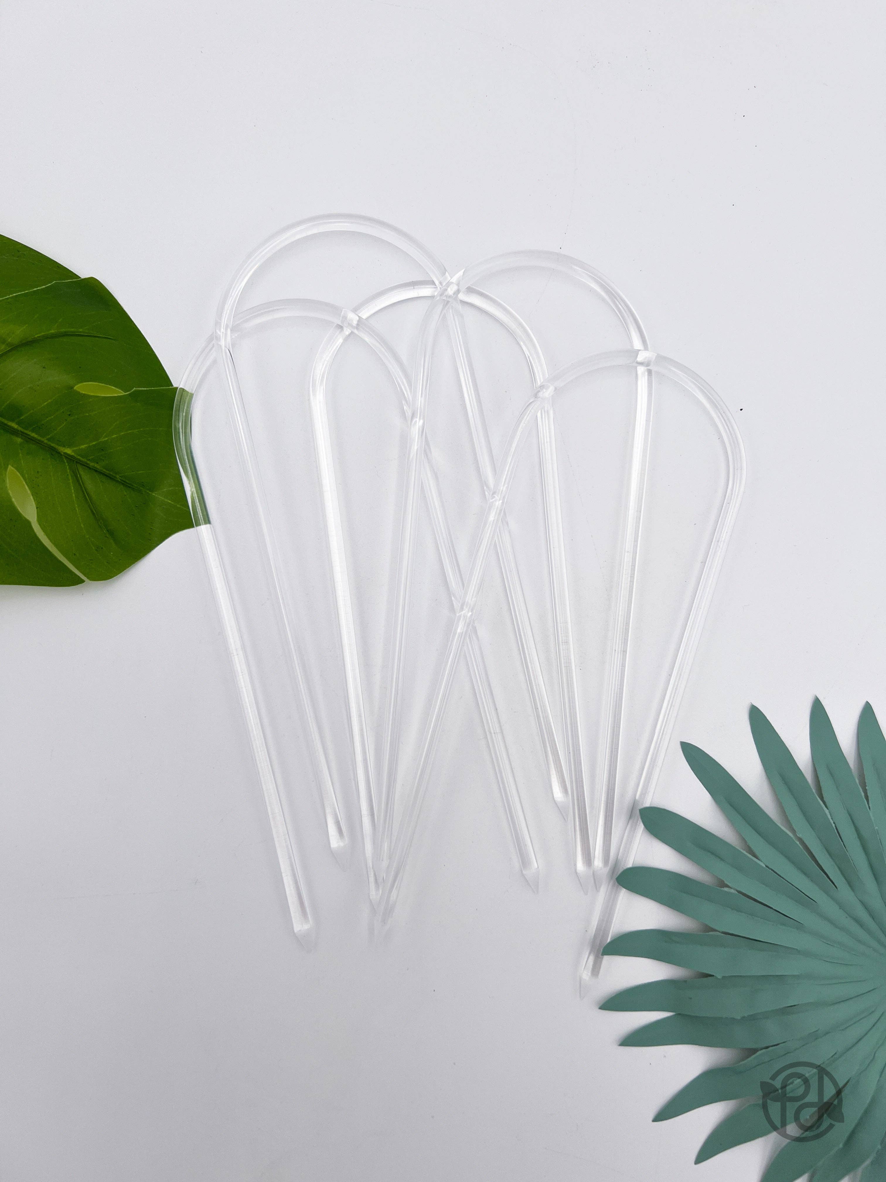 Propagation Diaries - Wholesale Trellis - 9” Acrylic Hoop Trellis (5 pcs)3