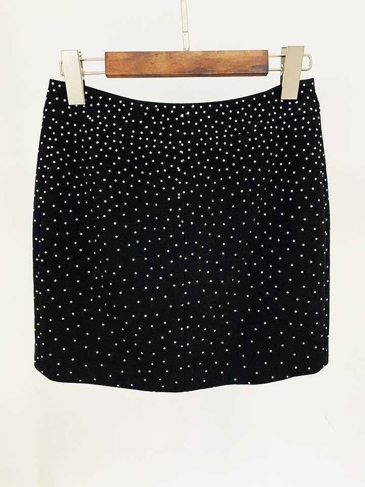 Productseeker – wholesale Suit set – Women′s – SET104 Elegant Diamond Blazer & Skirt Suit2