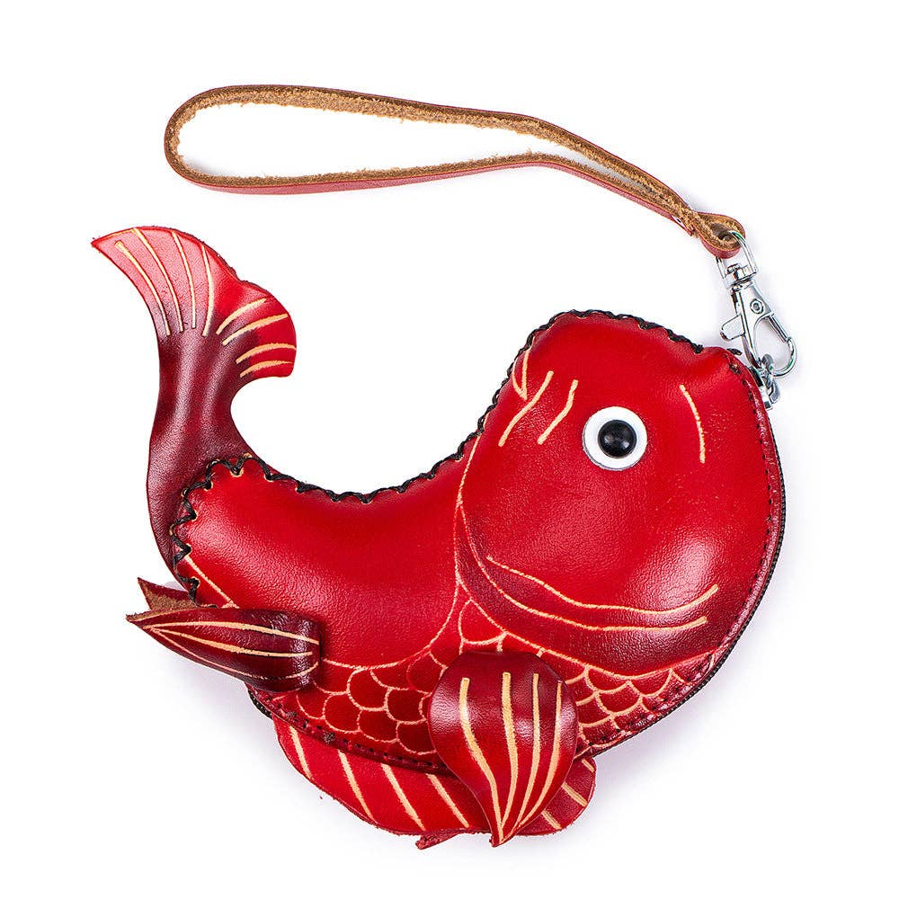 SALINA TRADING INC - Wholesale Coin Purse - Women's - Creative Handmade Leather Coin Purse with Zodiac Animal Design9