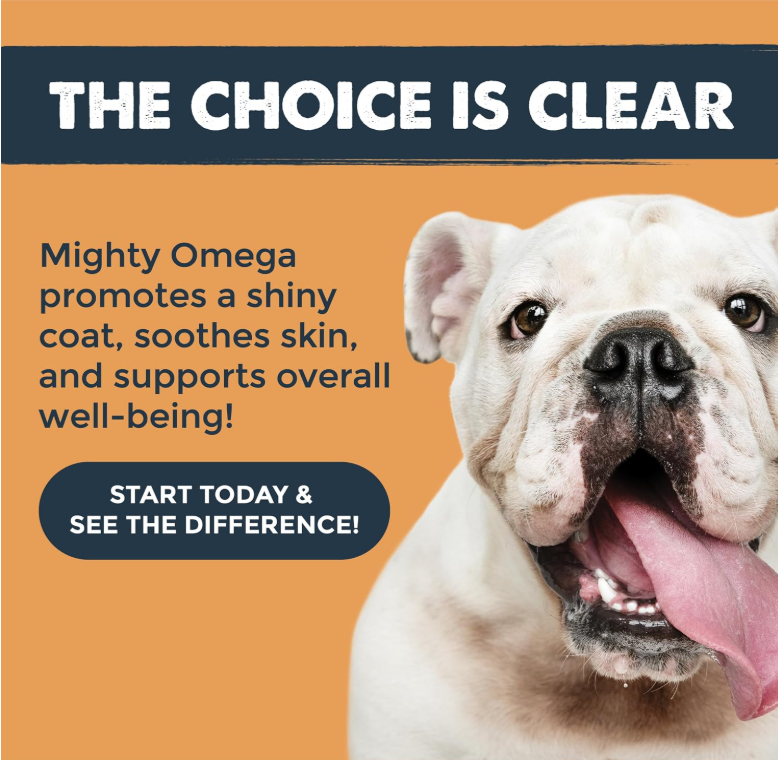 Mighty Paw – Großhandel Nahrungsergänzungsmittel für Haustiere – Hund – Omega-3 Lachsöl-Kaustreifen für Hunde3