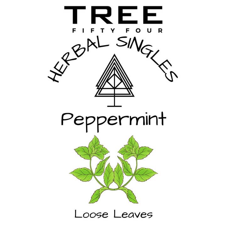 Tree Fifty Four - Wholesale Loose Tea - Peppermint | 2oz - 1 KG | Bulk Herbs