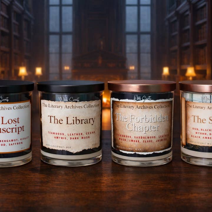 La série des archives littéraires pour la vente par Wick Scents