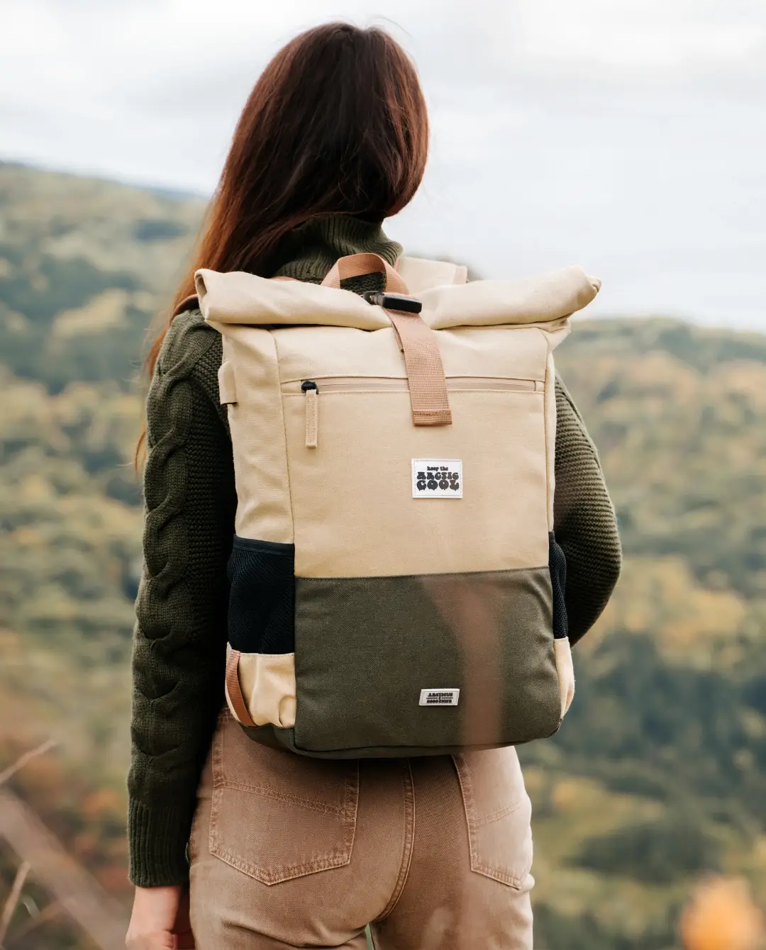 Ginger – wholesale Ryggsäck - Unisex – Polar Explorer ryggsäck i hampematerial – Arcticus1