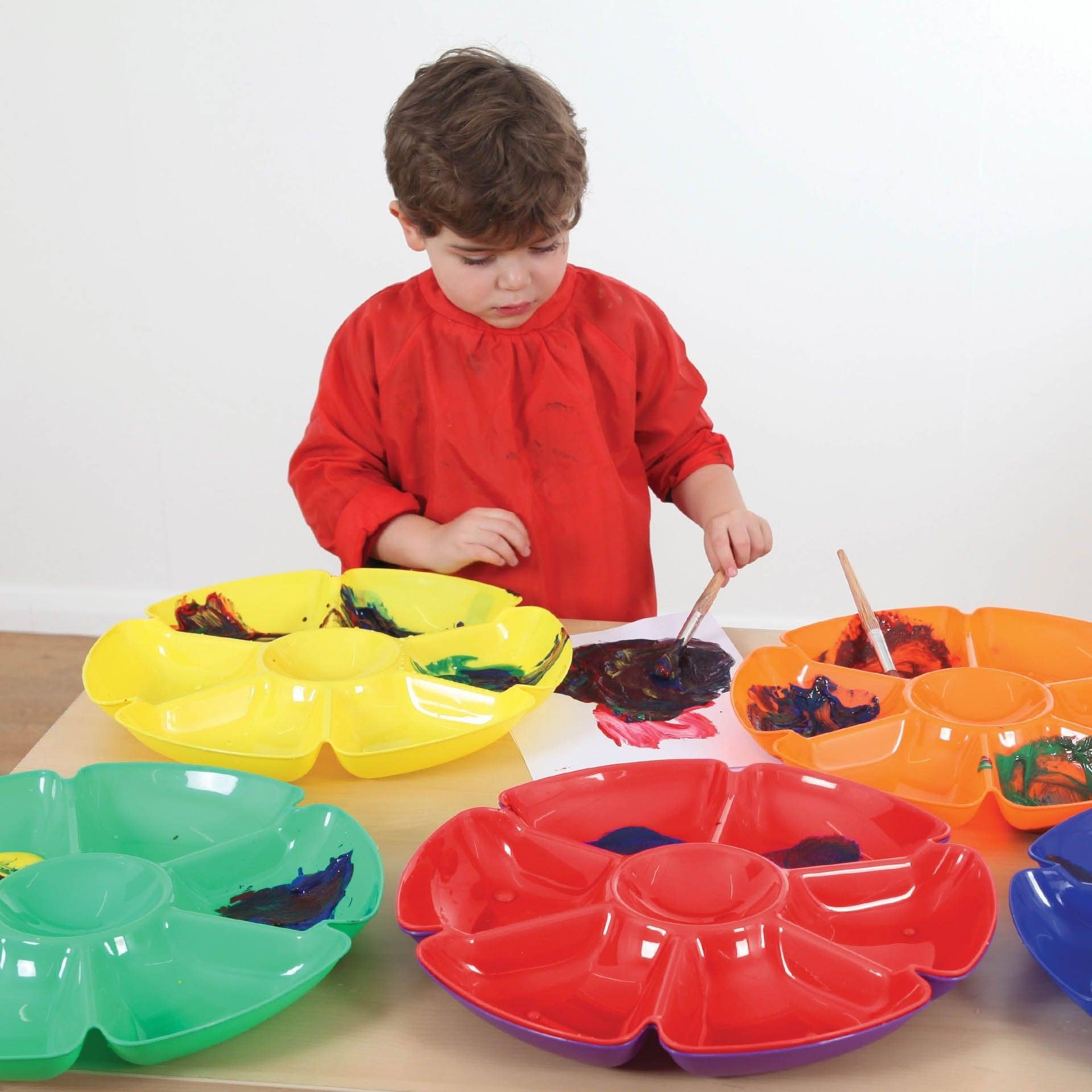 Commotion (Europe) BV - Wholesale Toy Set - Kids - Flower Sorting / Paint Trays - Pk63
