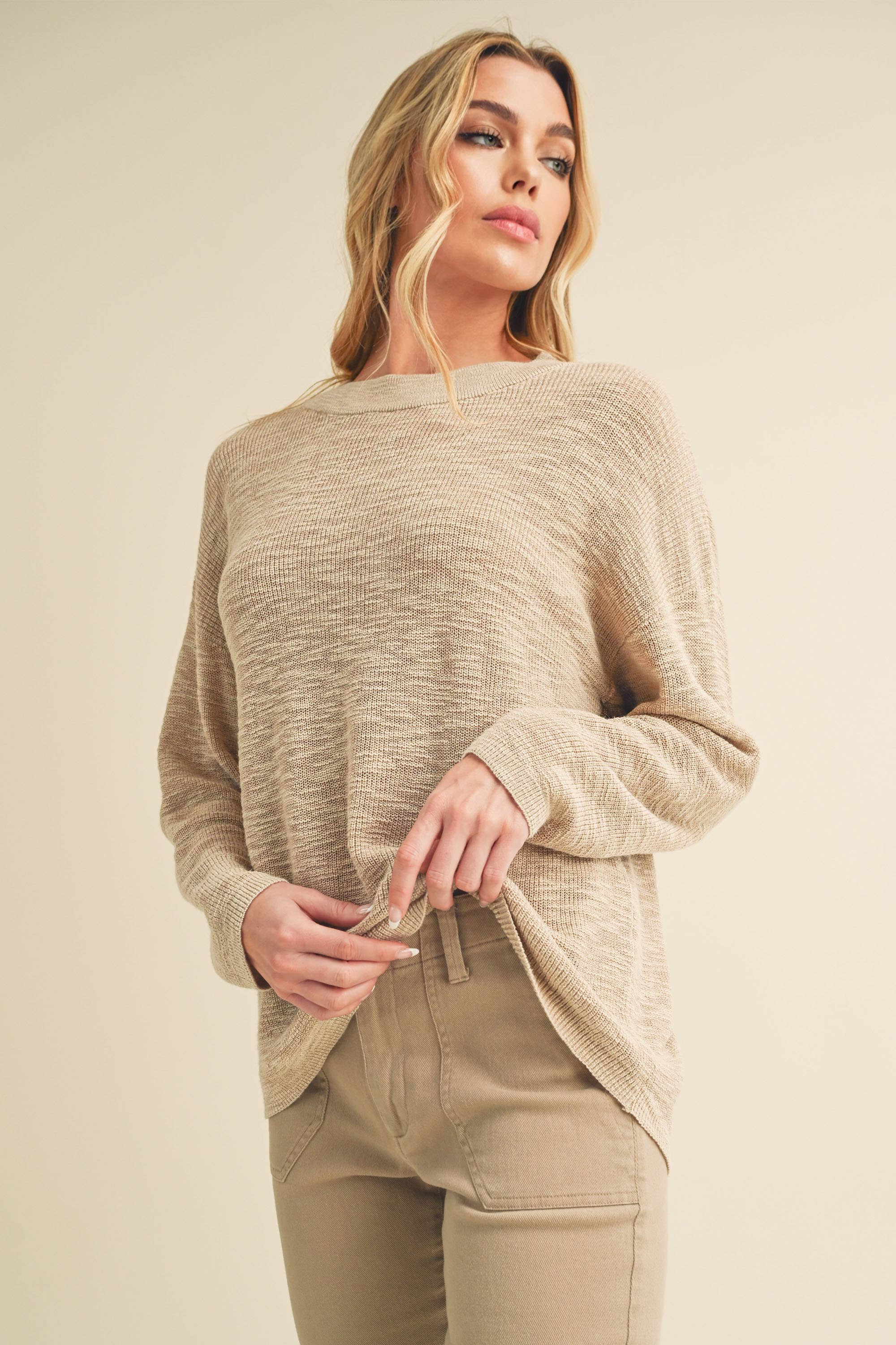 AEMI + CO - Wholesale Knit Sweater - Women's - 3147DK Rayla Knit Sweater16