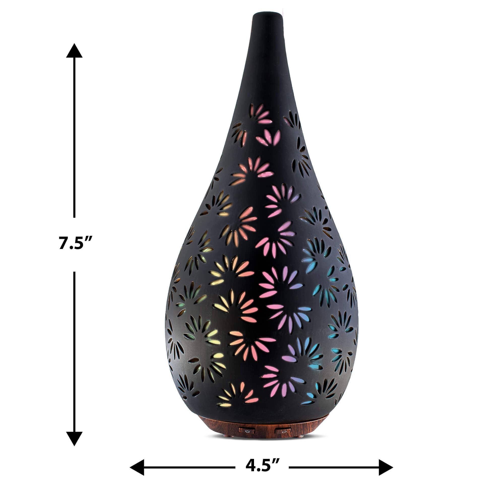 Greenair Inc. - Wholesale Electronic Diffuser - Kate is a hand-crafted black ceramic aroma diffuser2