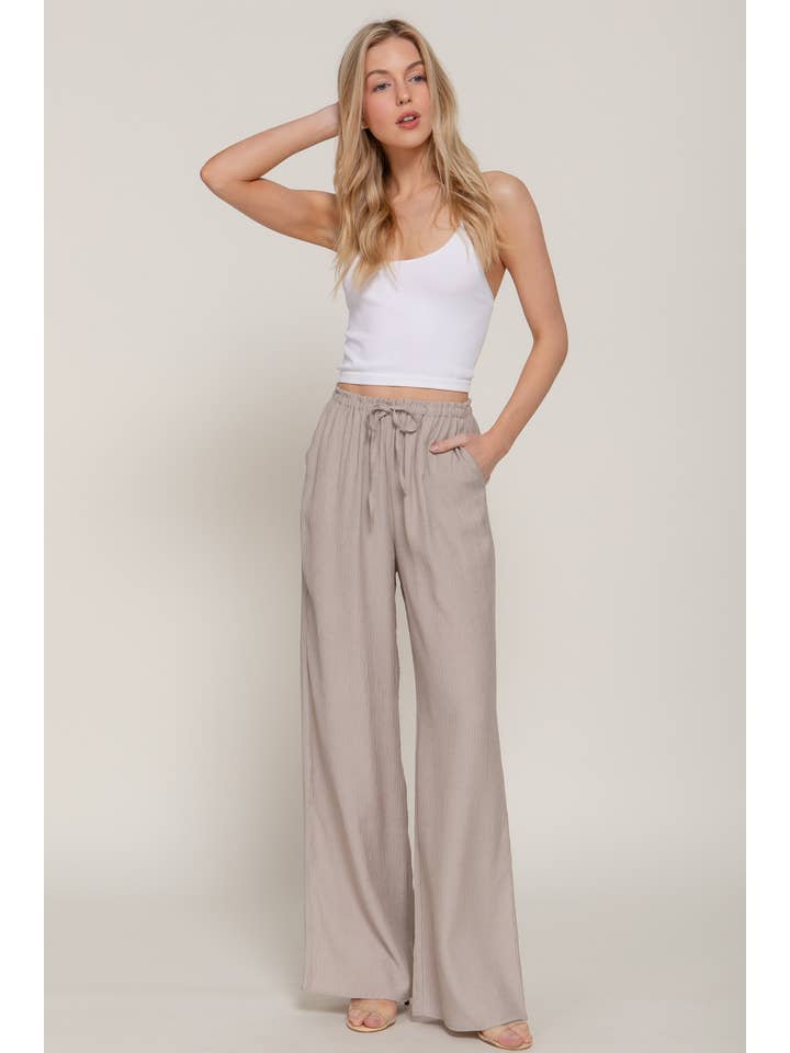 Active Basic | Active USA – wholesale Byxor - Dam – Byxor med resårmidja och justerbar snodd, vida och luftiga7