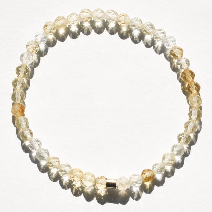 Terra Firma - Wholesale Beaded Bracelet - Citrine Stones