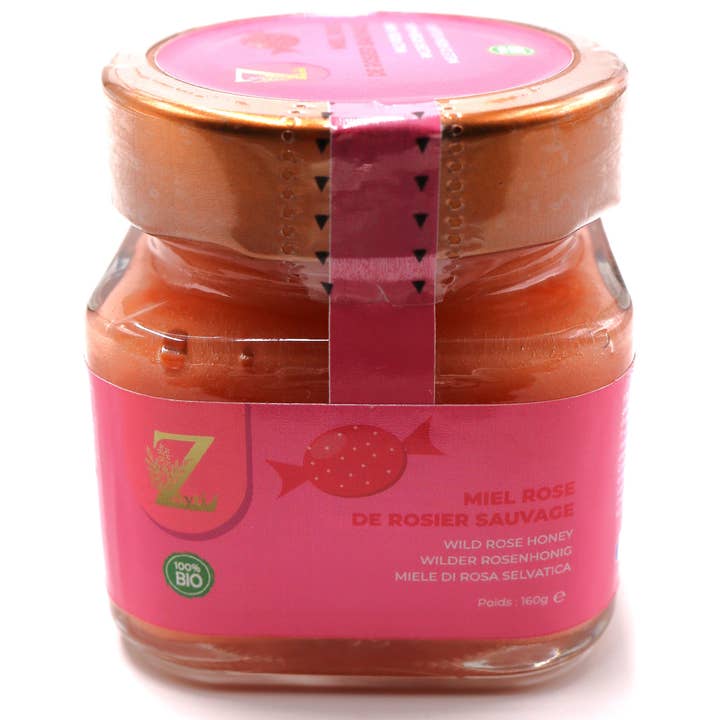 Zayti L.T.D.M - Wholesale Honey - Wild Rosehip Honey from Russia 100% natural - jar of9