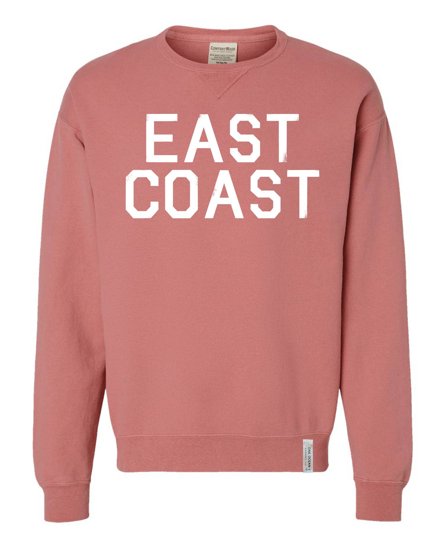 One Ocean Apparel Co.. - Wholesale Graphic Sweatshirt - Unisex - EAST COAST Crewneck - CUSTOM COLORS19