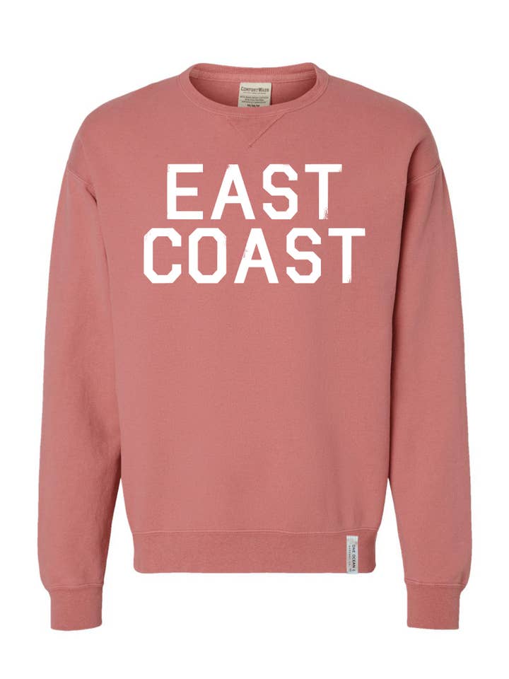 One Ocean Apparel Co.. - Wholesale Graphic Sweatshirt - Unisex - EAST COAST Crewneck - CUSTOM COLORS19