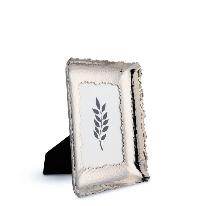 Brass Picture Frame Silver 5x7 for wholesale on Faire
