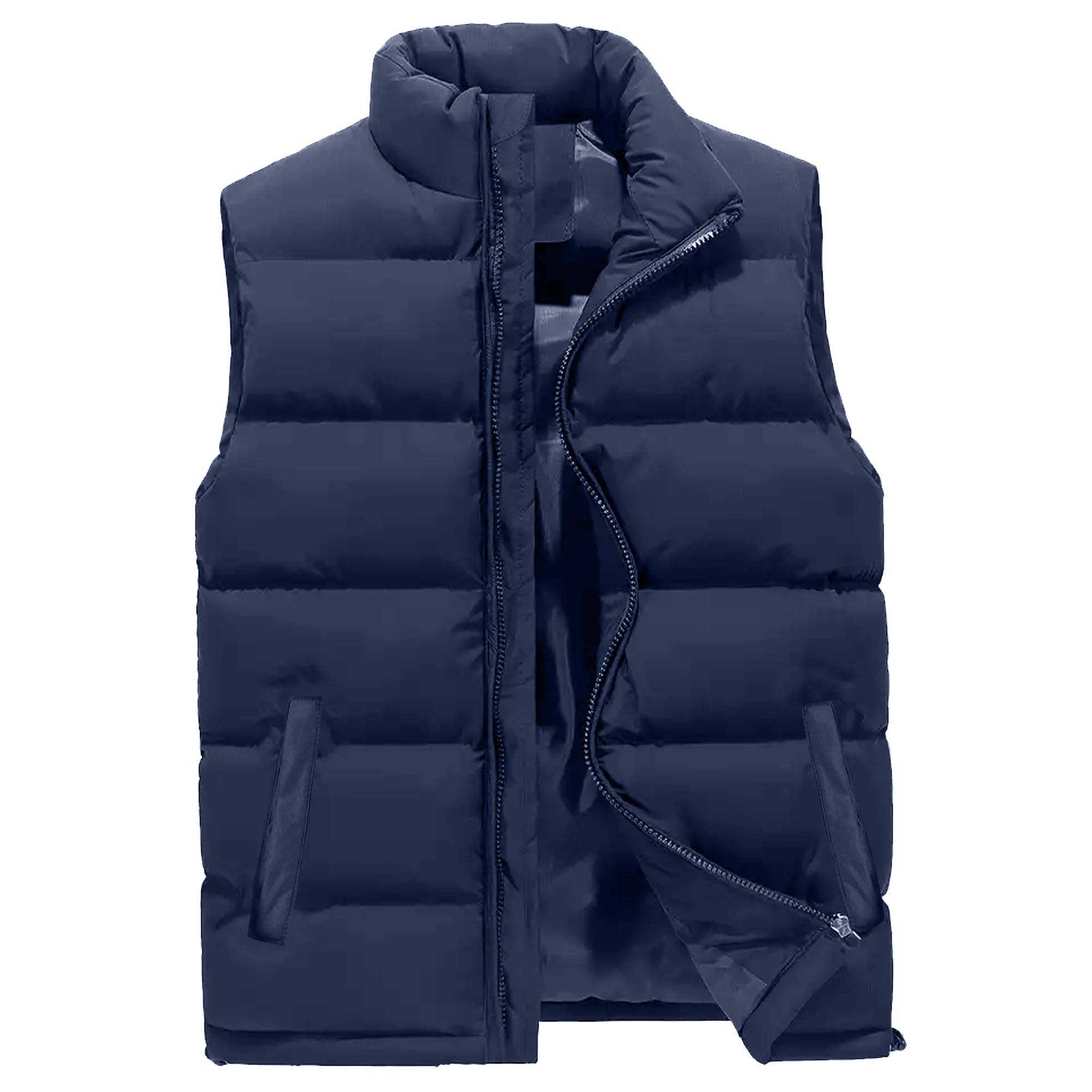 Galaxy By Harvic - Vendita all'ingrosso Gilè imbottito - Uomo - Gilet imbottito pesante da uomo con vestibilità moderna4