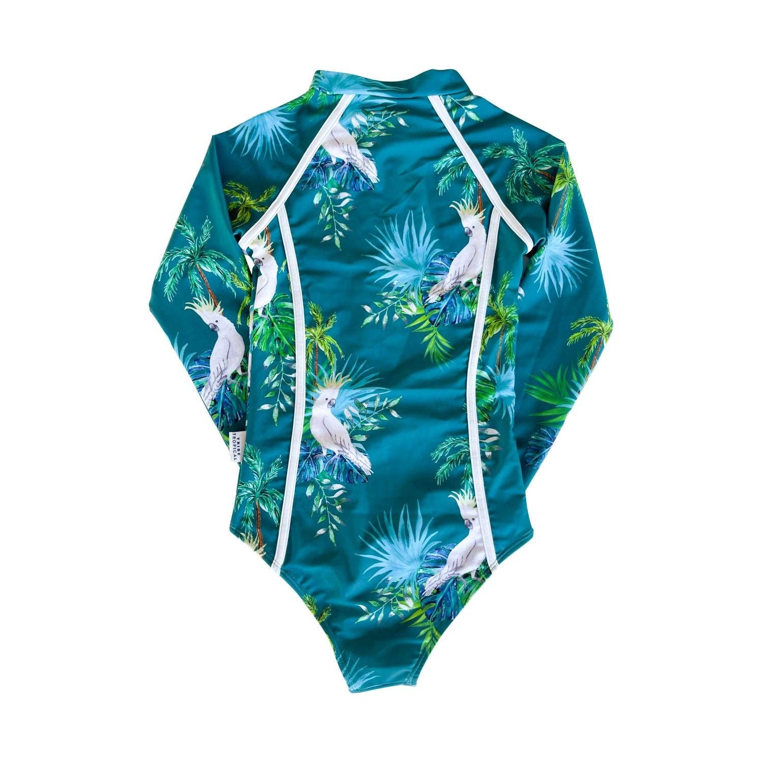 Tribe Tropical - Wholesale One Piece Swimsuit - Kids - Teenage / Tween Girl Swimsuit - Hamilton Island5