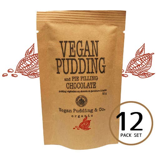 Chocolate Vegan Pudding Powder Mix for wholesale by Vegan Pudding & Co.