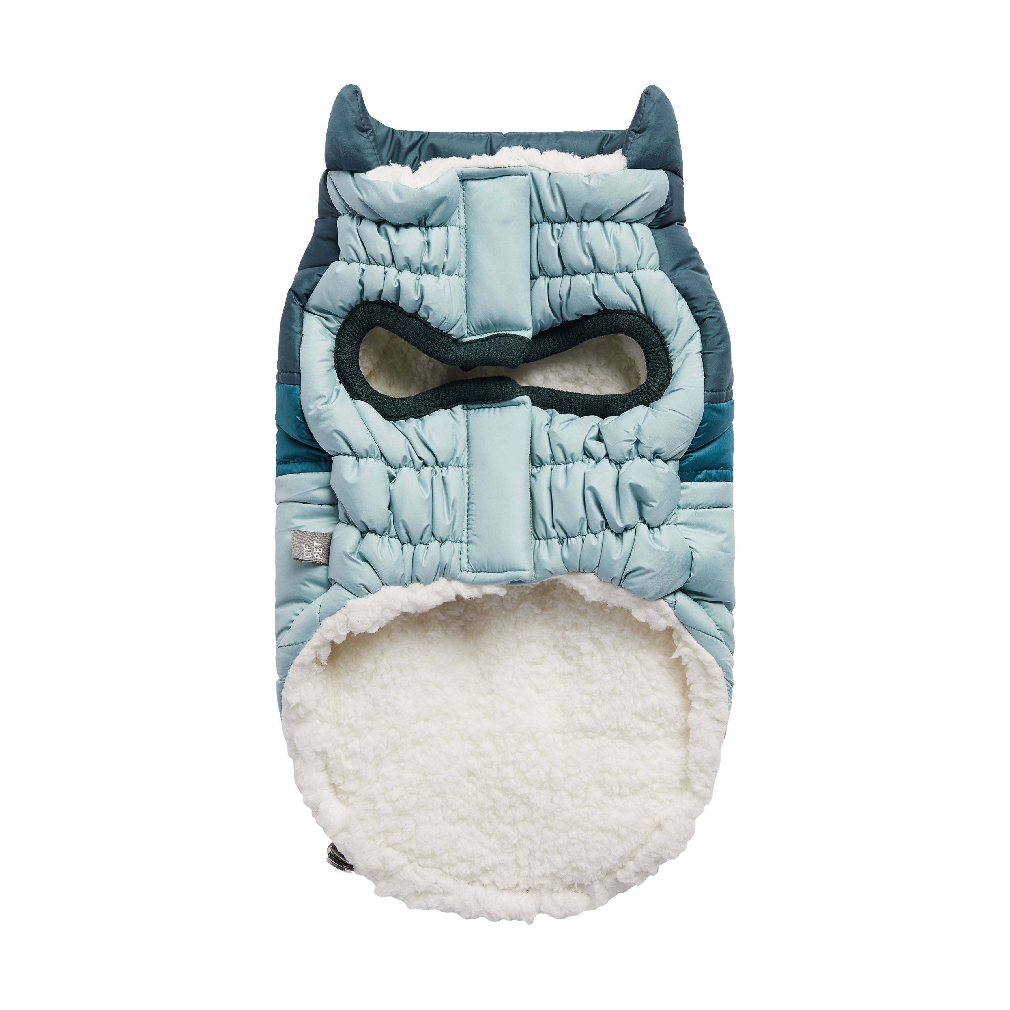 GF Pet – wholesale Pet coat – Dog – Retro Puffer - Light Blue2