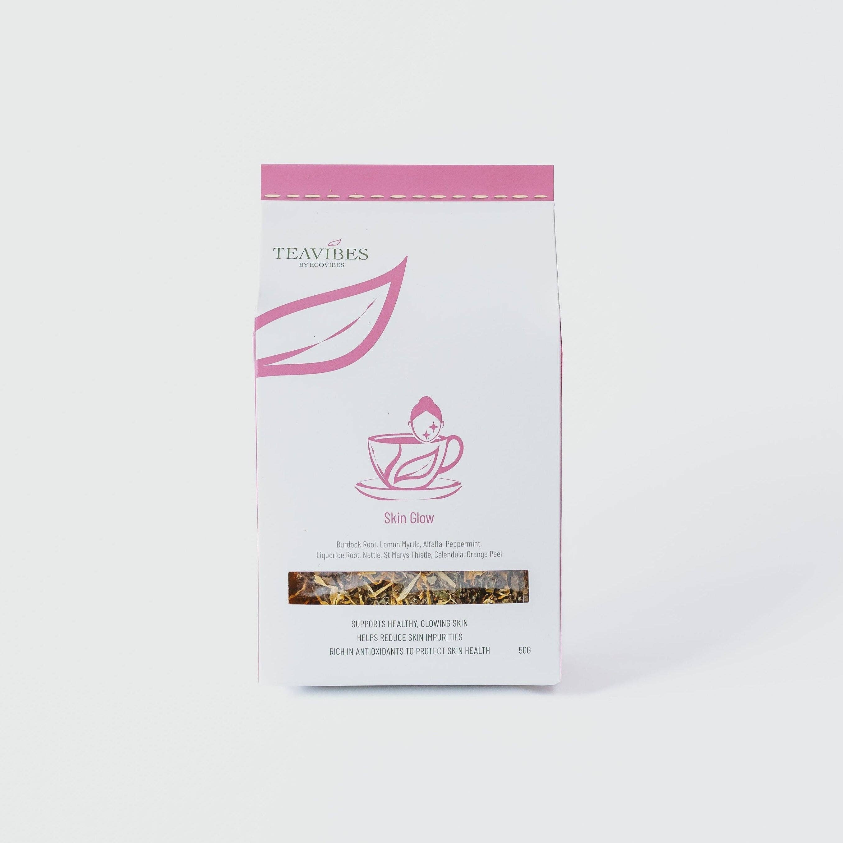Ecovibes Australia - Vente Thés santé/détox - Thé Skin Glow