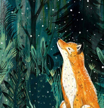 Sandra Dieckmann - Wholesale Art Print - SNOW GLOBE FOX // Signed Print1