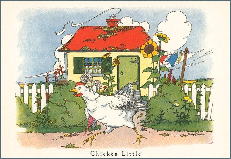Found Image Press - Wholesale Sticker - Sticker KF-53 Chicken Little0