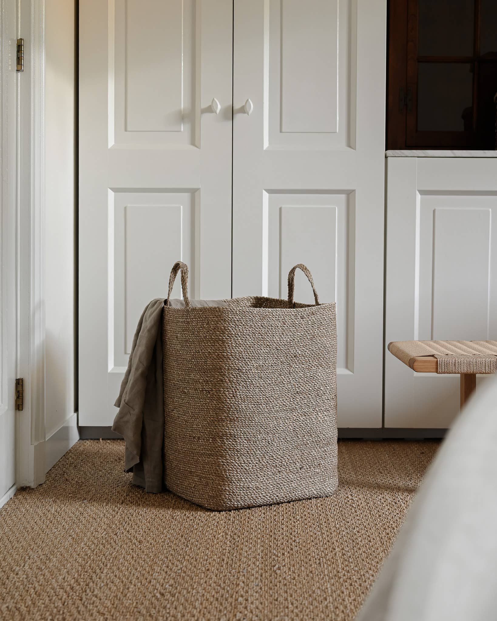 SUNNY HOME - Wholesale Basket - Square Seagrass Basket – Souk Square Large1