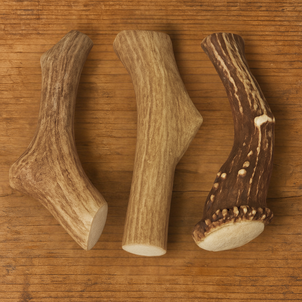 WhiteTail Naturals - Wholesale Pet Bone/Rawhide - Dog - (XL) Whole-Cut DEER Antler Chew- Single or Multipac, Branded2