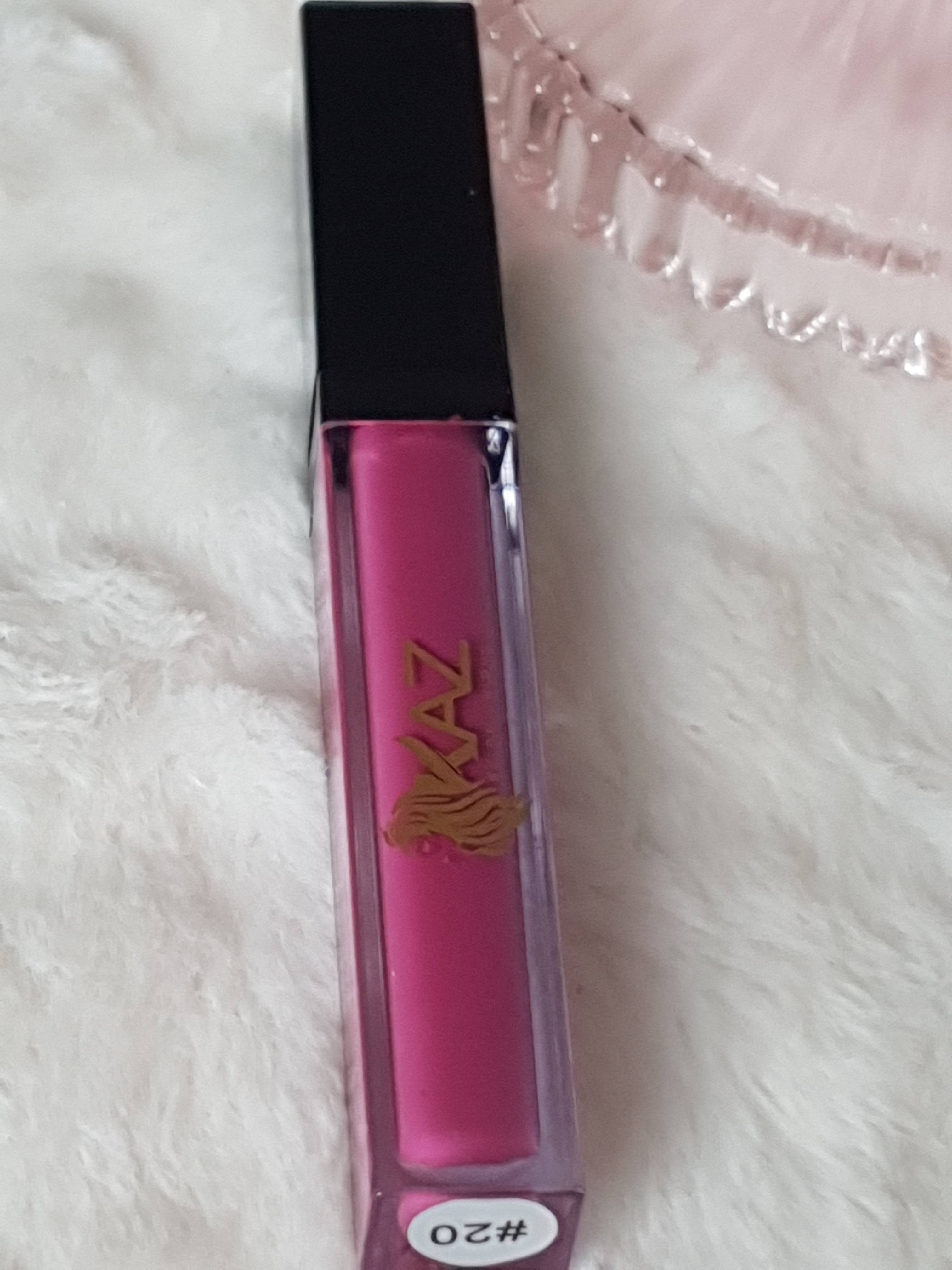 Kaz by De Unique Limited – wholesale Lipstick – Matte lipstick 20 colours non sticky 24 hours lipgloss6