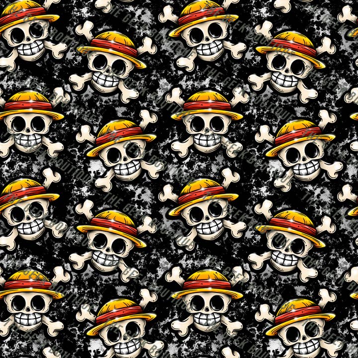 The Geek Boutique - Wholesale Tote Bag - Women's - Straw Hat Pirate Logo Anime TV Manga Large Zipper Tote Bag1