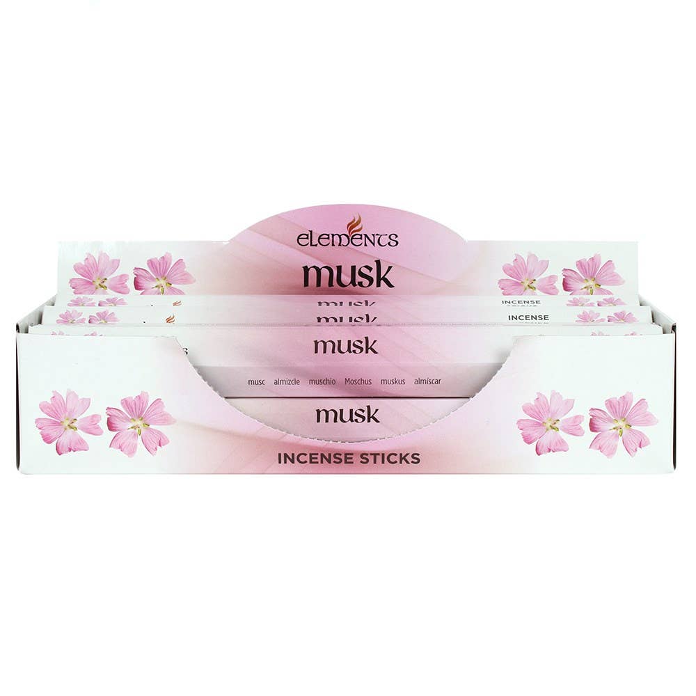 Something Different Wholesale - Wholesale Incense - Set of 6 Packets of Elements Musk Incense Sticks0