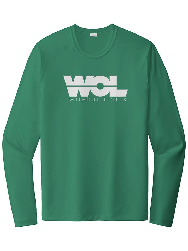 Runners Essentials by Without Limits - Wholesale Screen printed t-shirt – unisex - Posi UV Pro L/S Tee w/ UPF 50+6