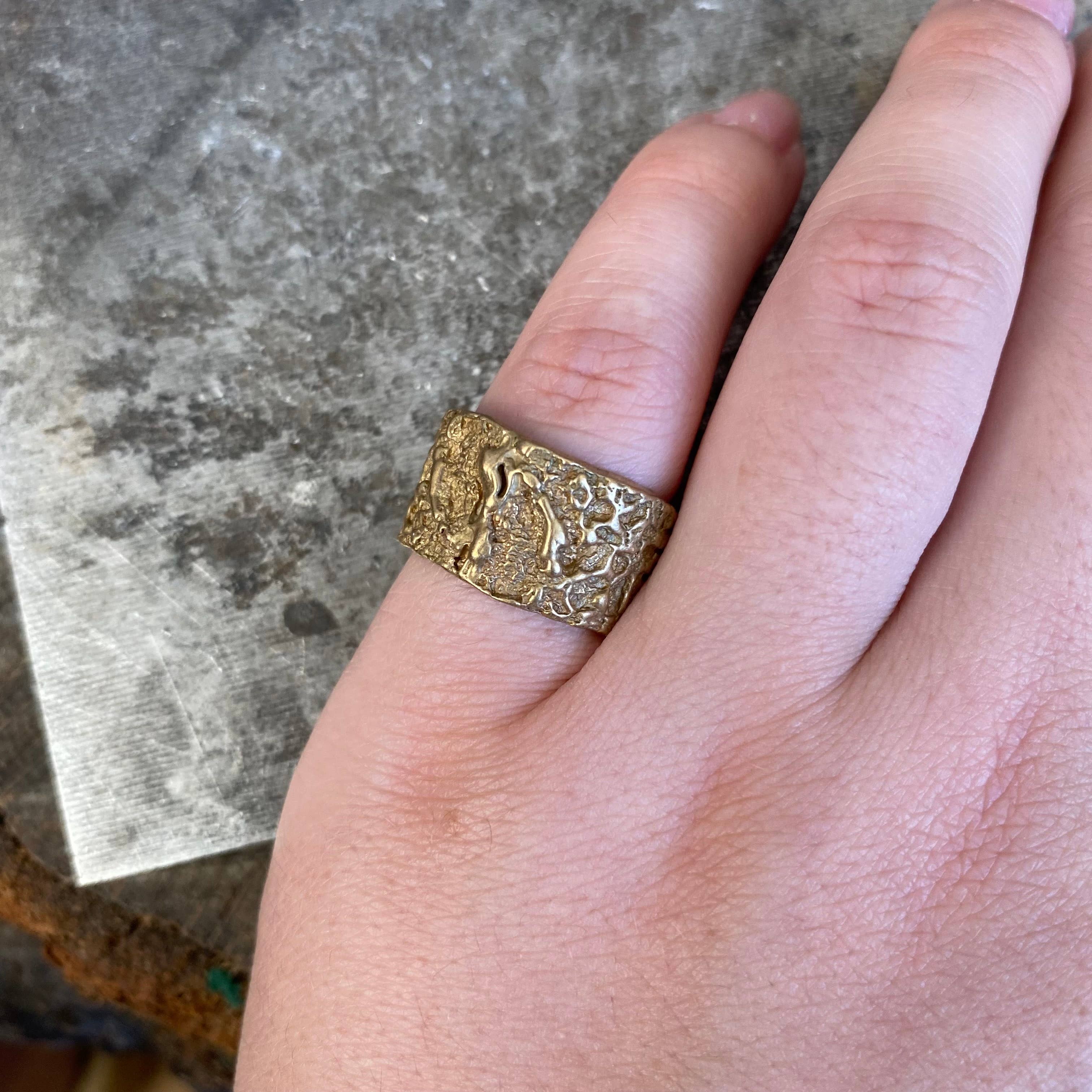 Emilie Shapiro Jewelry - Wholesale Cocktail/Statement Ring - Lichen Ring1