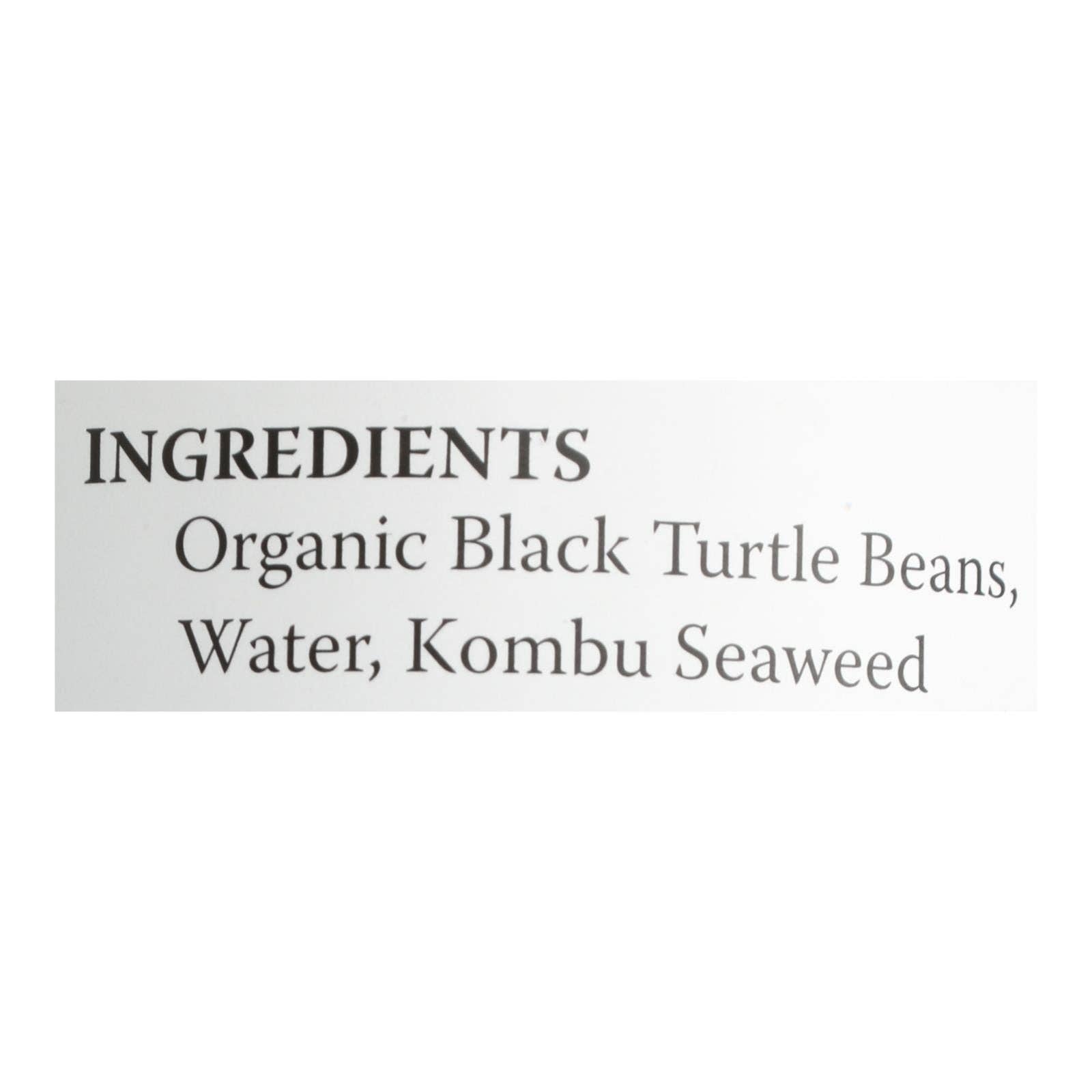 Everyday Supply Co - Wholesale Beans - Eden Foods Organic Black Beans - Case Of 12 - 15 Oz.2