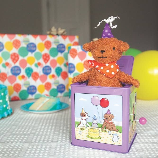Jack Rabbit Creations - Wholesale Classic Toy - Kids - Birthday Puppy Jack in the Box1
