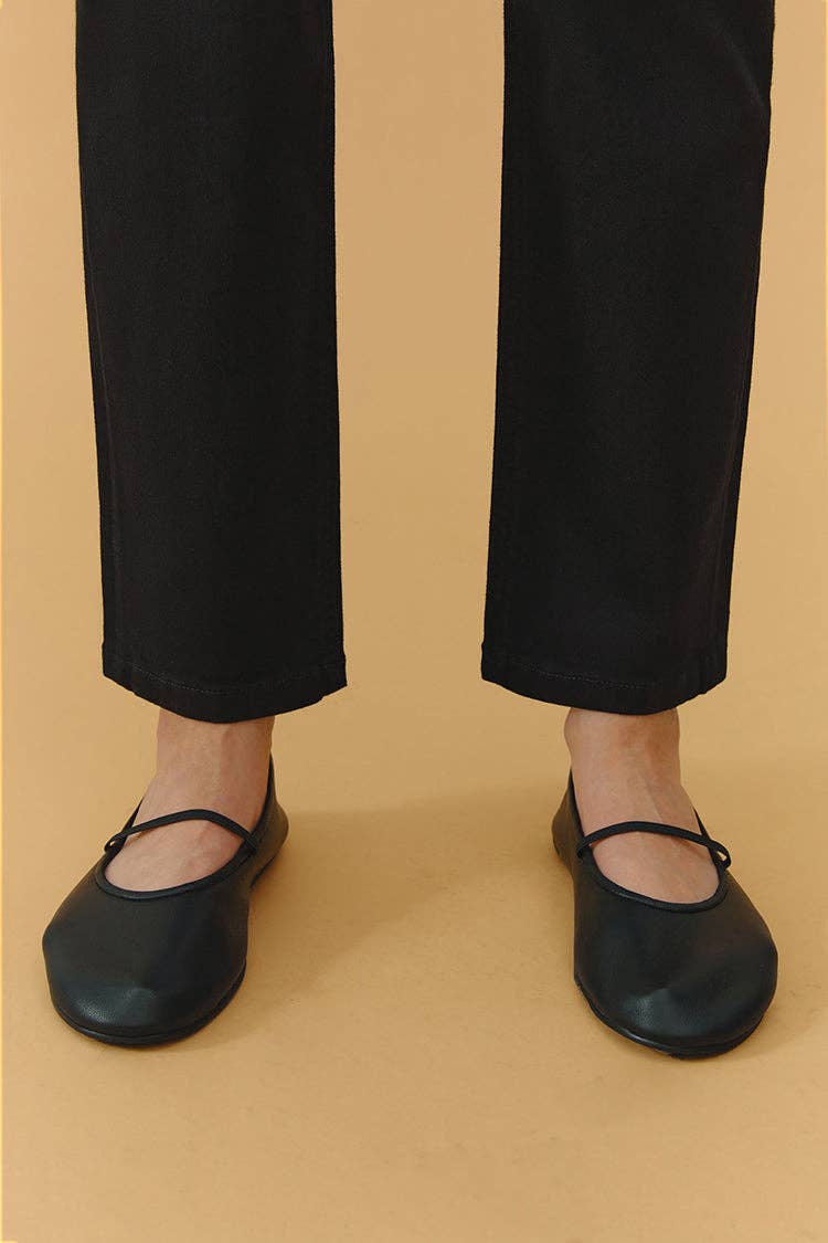 Bad Romance Two Shots High Rise Straight Crop Jeans for wholesale on Faire0