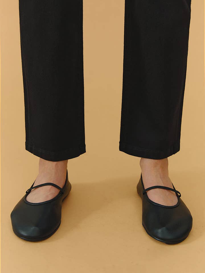 Bad Romance Two Shots High Rise Straight Crop Jeans for wholesale on Faire