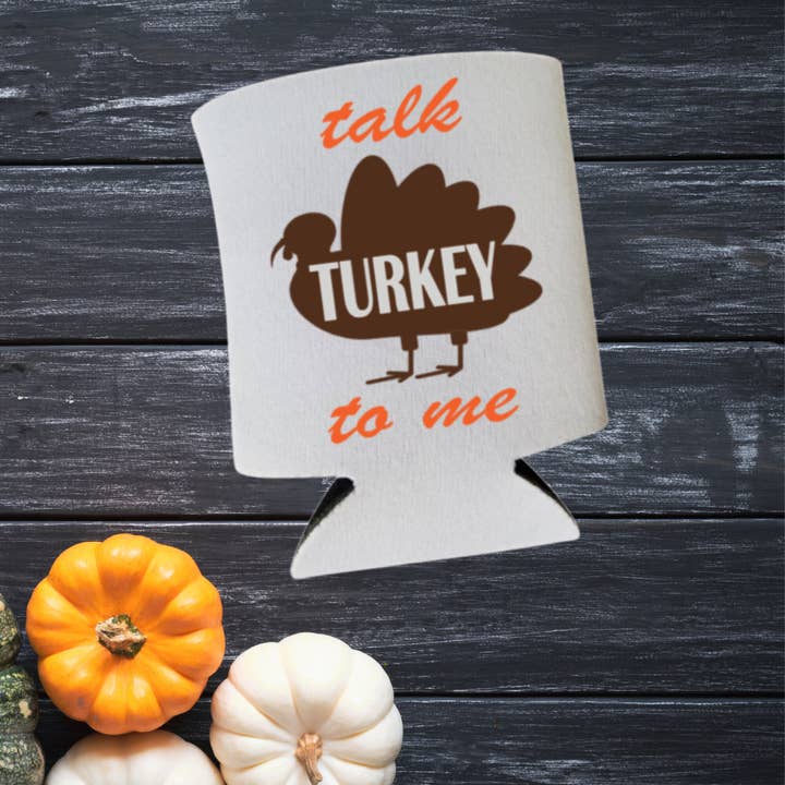 Capital City Commerce - Wholesale Drink Huggers & Koozies - Funny Fall, Thanksgiving Holiday Party, Can Coolers