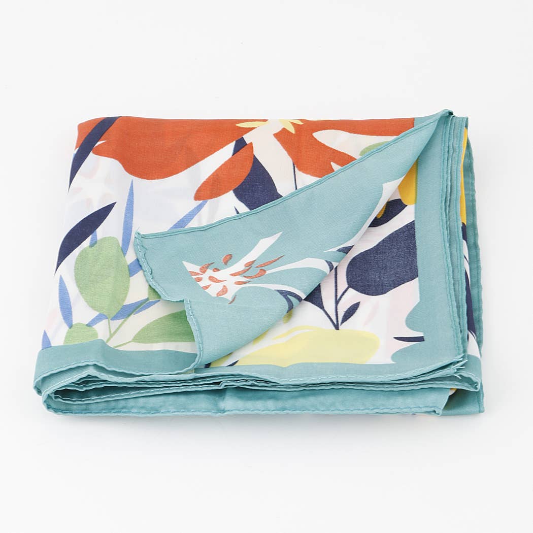 3AM BY H&D ACCESSORIES – Engroshandel Tørklæde - Dame – Bright Flower Tørklæde4