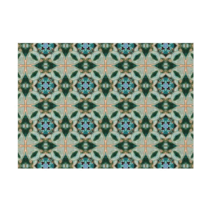 Green Ivy Indoor/Outdoor Rug for wholesale by B.Maraffi Art and Home