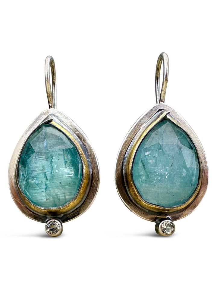 Teardrop Rim Earrings for wholesale by Austin Titus Studio